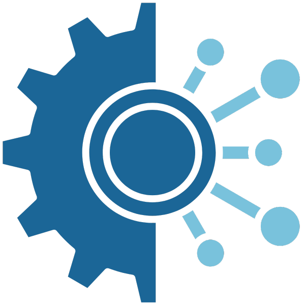 Surgical Technology dark & light blue Surgical Technology settings icon